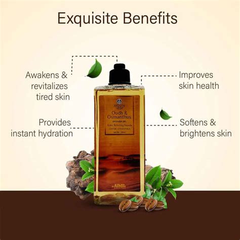 Buy Ayouthveda Oudh & Osmanthus Shower Gel skin-to-soul aromatic ...