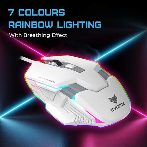 EvoFox Starter Series Spectre USB Wired Gaming Mouse | Upto 3600 DPI ...