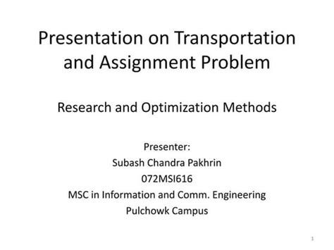 Image result for Modi Method Transportation Problem PDF