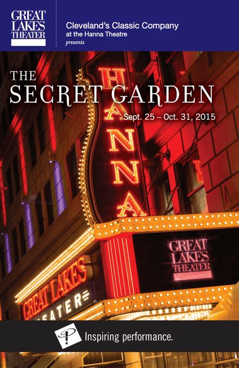The Secret Garden | Sep 25 - Oct 31, 2015 at Great Lakes Theater