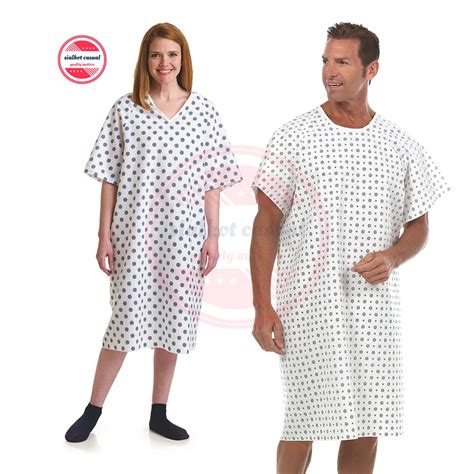 Patient Gown For Hospital | High Quality Loose Hospital Patient Printed ...