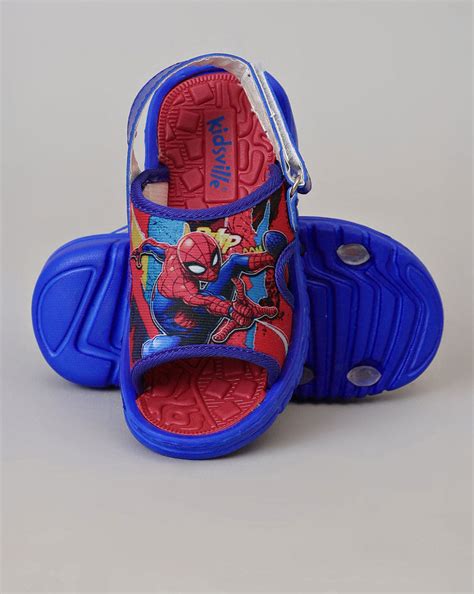Spiderman Printed Sandals For Kids Boys – Kidsville