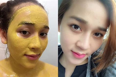 Cách pha công thức mặt nạ nghệ đúng chuẩn