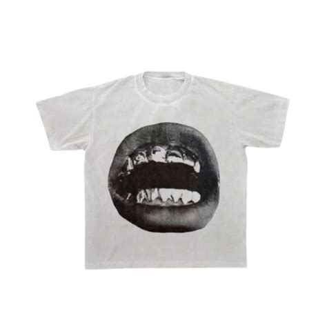White Oversized Bold Graphic Tee – Cultkustom