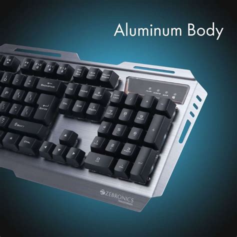 ZEBRONICS ZEB-TRANSFORMER-K Wired USB Standard Gaming Keyboard ...