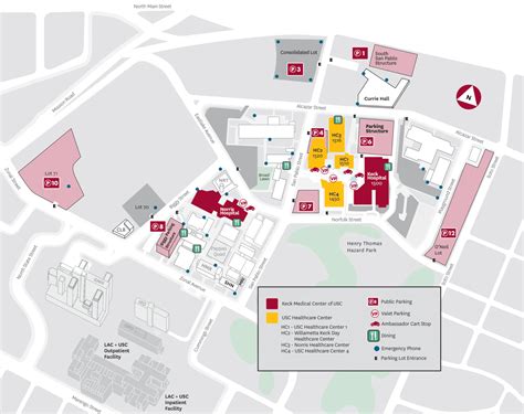 Keck Medicine of USC Hospital Map (2022 - 2018) - All Maps