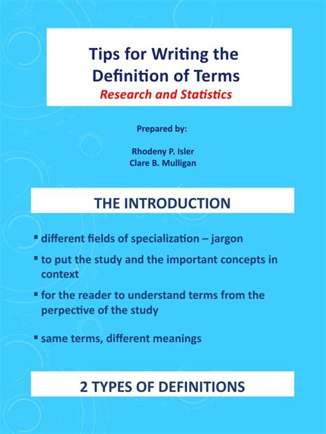 How to Write Definitions of Term 的图像结果