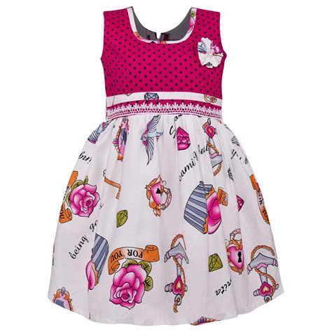 Wish Karo Girls' Knee Length Dress. : Amazon.in: Clothing & Accessories
