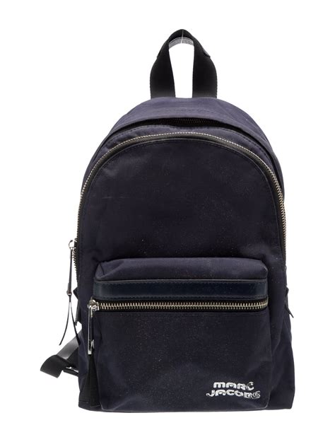 Marc Jacobs Nylon Backpack - Black Backpacks, Handbags - MAR191321 ...