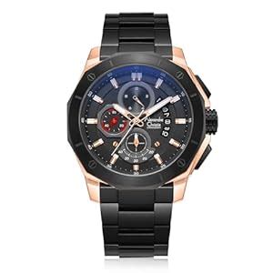 Buy Alexandre Christie AC 6632 MCB Chronograph Watch for Men - Black ...