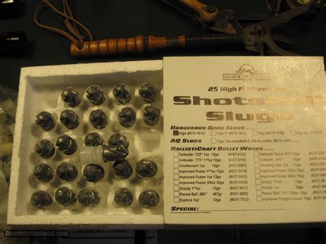 Image result for Reloading 12 GA Slugs