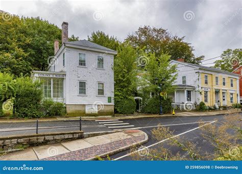 Downtown in Plymouth Massachusetts, USA Editorial Stock Photo - Image ...