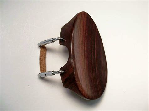 Musical Works Violin New Flesh Model Chinrest 4/4 Solid Rose Wood With ...