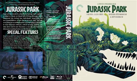 Jurassic Park (fake Criterion Cover) - Etsy in 2025 | Jurassic park ...