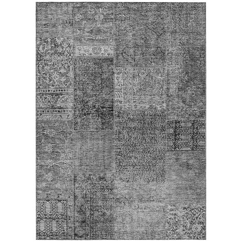Addison Rugs Chantille ACN669GY 3 x 5 (ft) Polyester Gray Rectangular ...