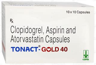Tonact Gold 40 Capsule 10 - Uses, Side Effects, Dosage, Price | Truemeds