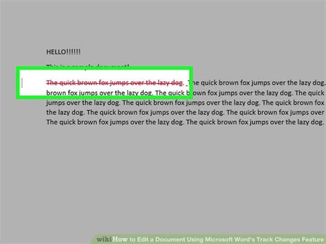 How to Edit a Word Document Using Tracking 的图像结果