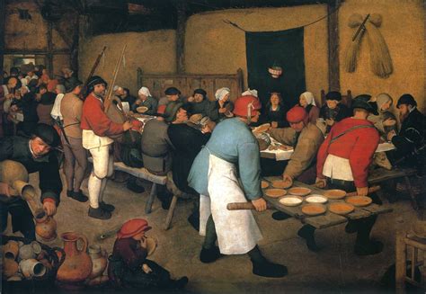 Peasant Wedding - Bruegel the Elder Pieter - WikiArt.org
