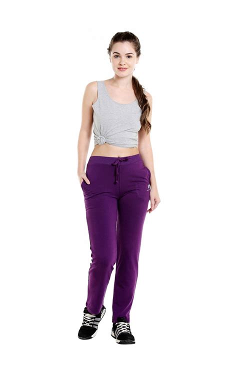 Buy Bodyactive Women Dark Purple Trackpant-LL6-DPU Online | Bodycare