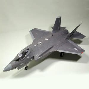Lyla 1:33 Scale American F-35II Fighter Paper Model Aircraft Model Kit ...