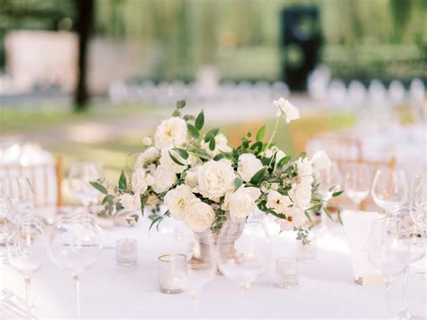 White Flower Centerpieces
