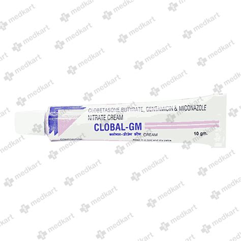 CLOBAL GM CREAM 10 GM, Price, Composition & Generic Alternatives - Medkart