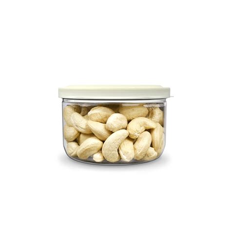 Roasted & Unsalted Premium Cashews - 80g | PET Jar | SAO Foods