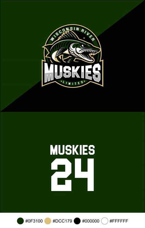 Unique Logo Design for Wisconsin River Muskies. - 21/06/2024 15:29 EDT ...