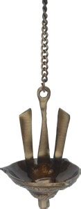 aakrati Deepam Brass Hanging Diya Price in India - Buy aakrati Deepam ...