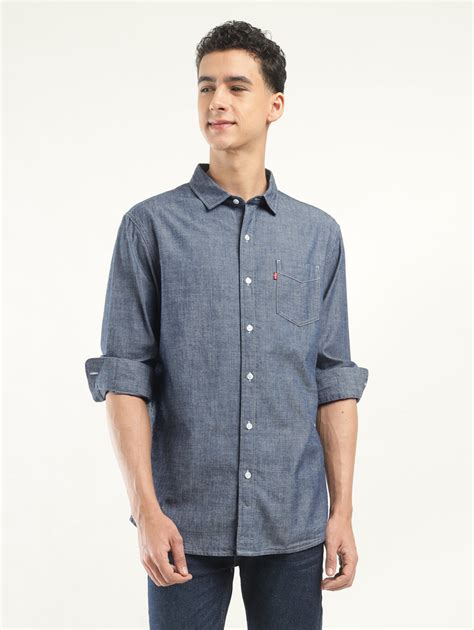 Men's Solid Slim Fit Shirt – Levis India Store