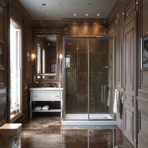 1 Traditional Bathroom Design Ideas with Red Walls