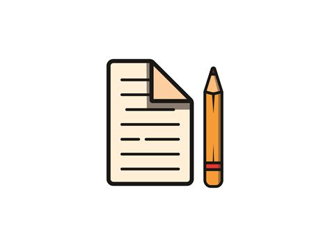 Paper Pencil Icon