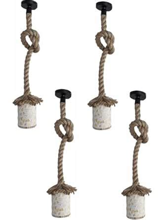 Buy Somil Pendant Ceiling Light Hanging Lamp with White and Brown ...