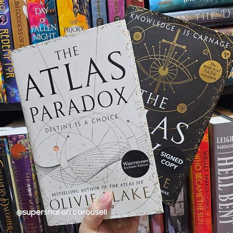 [SET] The Atlas Six (Signed) and The Atlas Paradox (Waterstones Edition ...