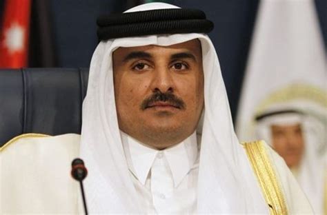 Kh塔米姆bin哈迈德・本・哈利法・阿勒萨尼、卡塔尔国王和克劳斯・沃维雷特 图库摄影片 - 图片 包括有 东部, 石油: 52473972