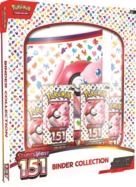 Pokemon TCG Scarlet & Violet 3.5 Pokemon 151 Binder Collection stock ...