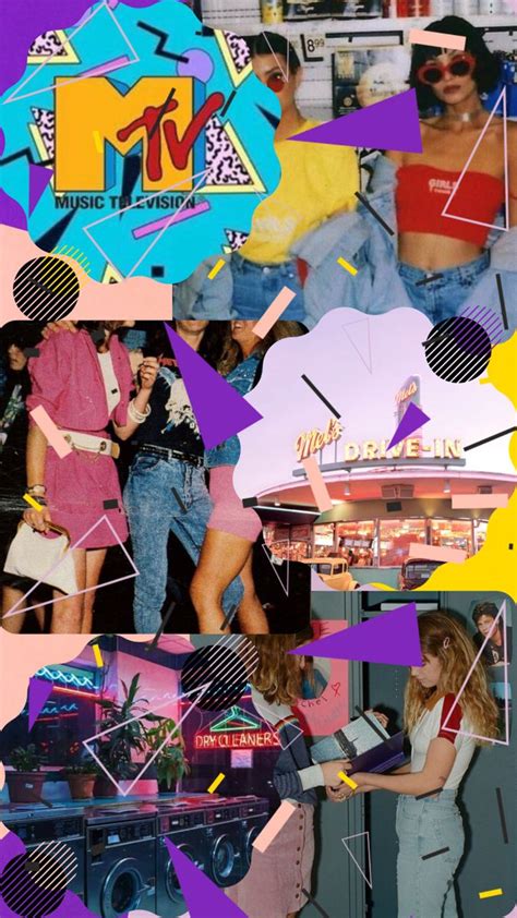 80's mood board