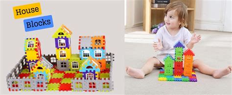 Kiddie castle STEM Building Blocks Toy, 50 Pieces Creative Pipe Tube ...