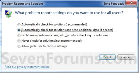 Image result for View All Problem Reports Control Panel