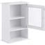 WELLFOR CY bathroom cabinet 14-in x 20-in x 7-in White Bathroom Wall ...