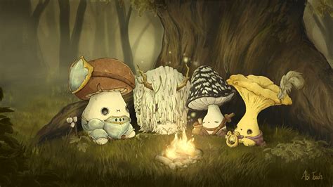 A Long Rest Digital Desktop Wallpaper Download Mushling DND - Etsy Denmark