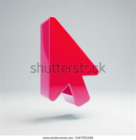 Volumetric Glossy Hot Pink Mouse Pointer Stock Illustration 1467905588 | Shutterstock