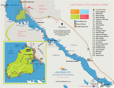 Lake Havasu Area Map