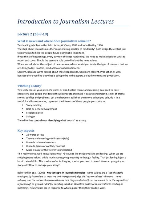 Image result for Journalism Lecture