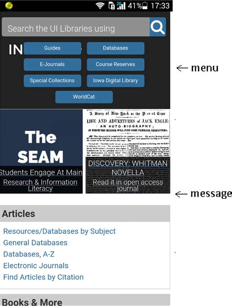 Image result for Library Profile UI