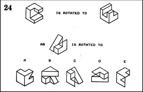 Image result for Spatial Visualization Test