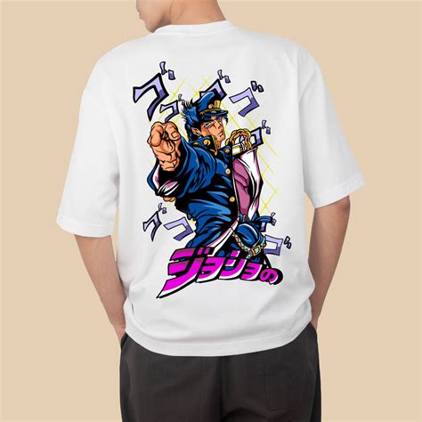 Jotaro Kujo Anime Oversize T-shirt Buy Online – DeshiDukan Tshirt Lounge