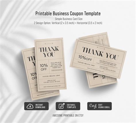 Promo Code Business Template 的图像结果