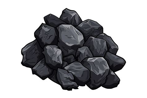Coal Clipart Graphic by Illustrately · Creative Fabrica