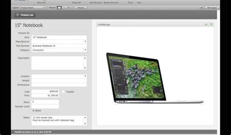 Image result for FileMaker Invoice